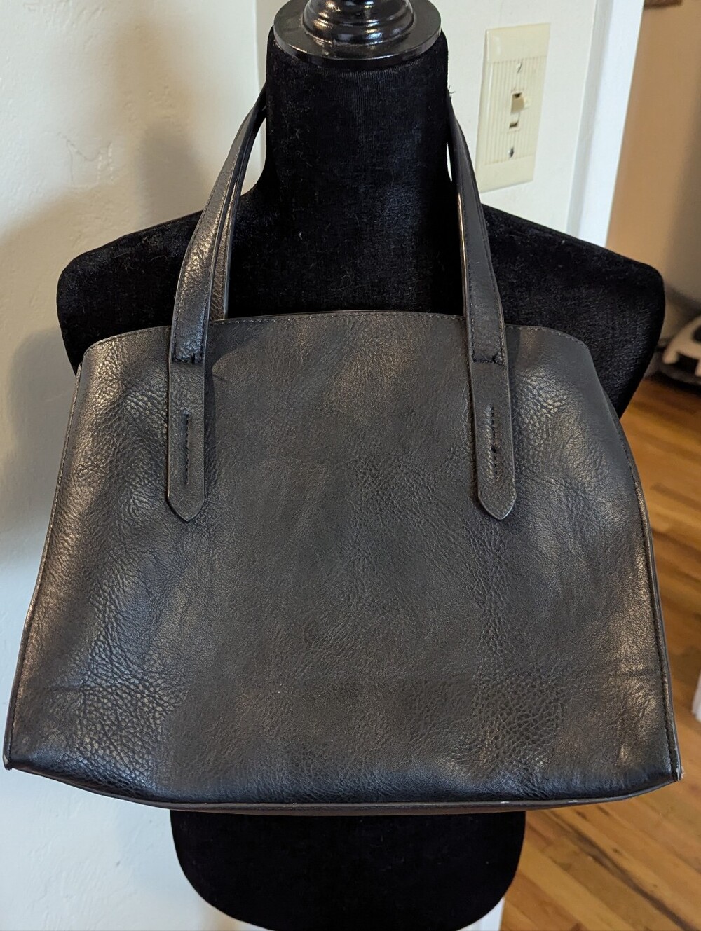Classic Black Vegan Purse